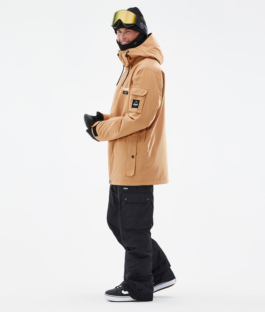Dope Adept Snowboardjacke Herren Khaki Gelb | PG4937065