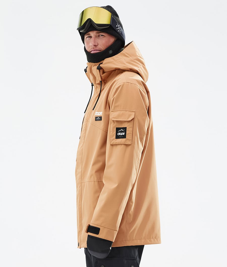 Dope Adept Snowboardjacke Herren Khaki Gelb | PG4937065