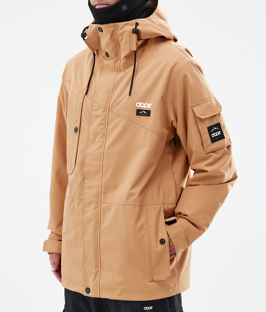 Dope Adept Snowboardjacke Herren Khaki Gelb | PG4937065