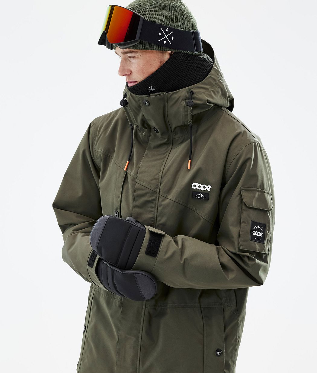Dope Adept Snowboardjacke Herren Olivgrün Grün | IX0761925