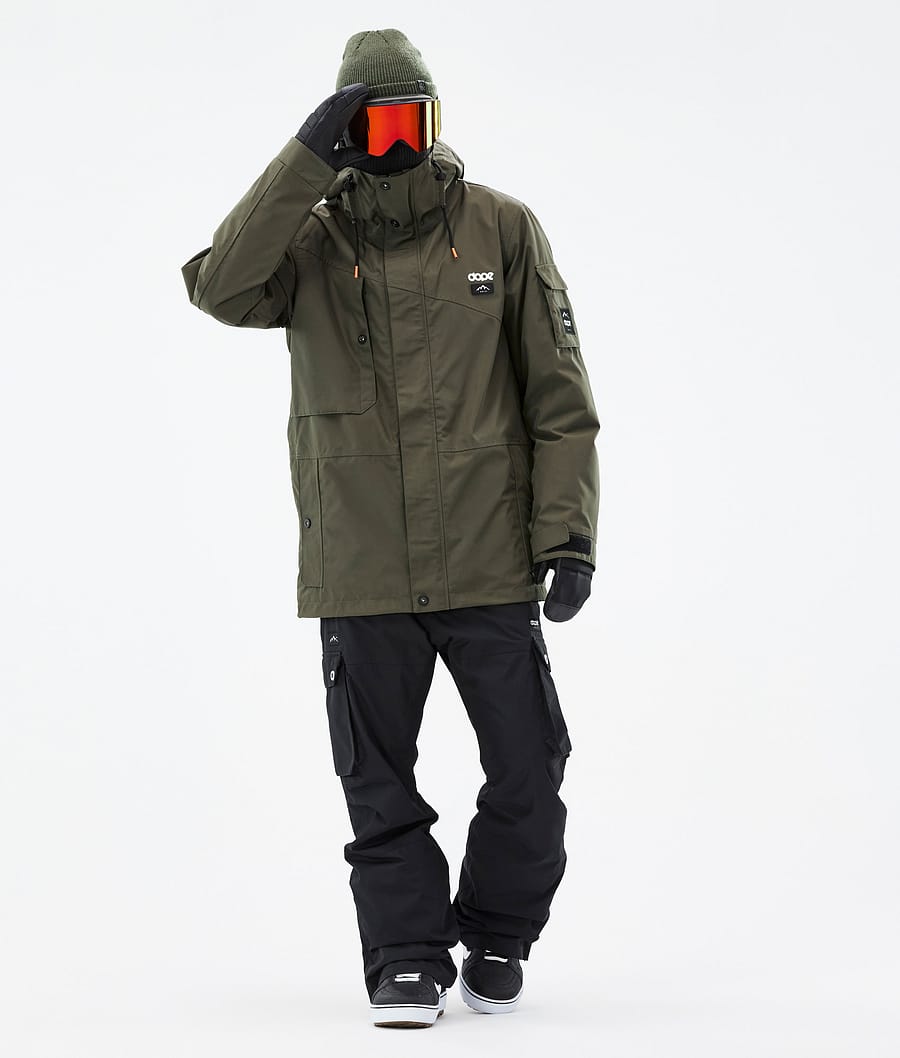 Dope Adept Snowboardjacke Herren Olivgrün Grün | IX0761925