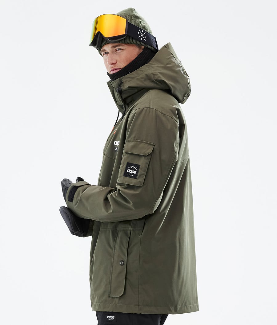 Dope Adept Snowboardjacke Herren Olivgrün Grün | IX0761925