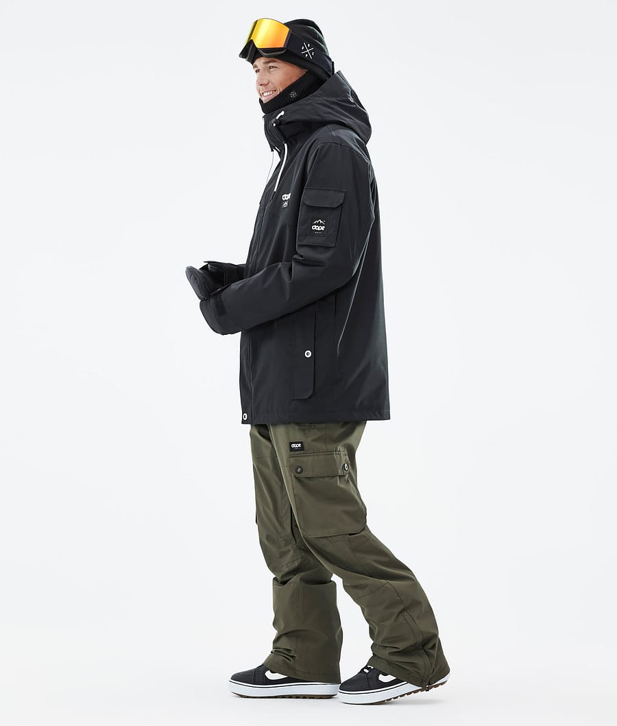 Dope Adept Snowboardjacke Herren Schwarz | QL6092514