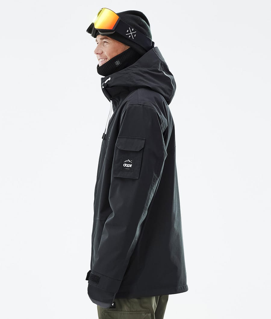 Dope Adept Snowboardjacke Herren Schwarz | QL6092514