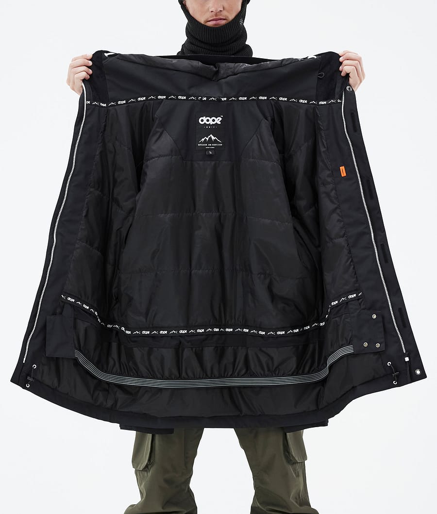 Dope Adept Snowboardjacke Herren Schwarz | QL6092514