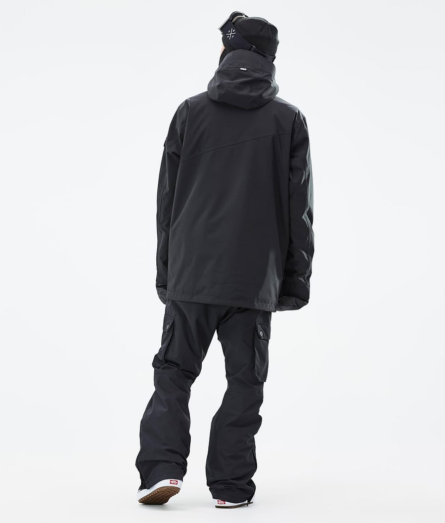 Dope Adept Snowboardjacke Herren Schwarz | QW7368524