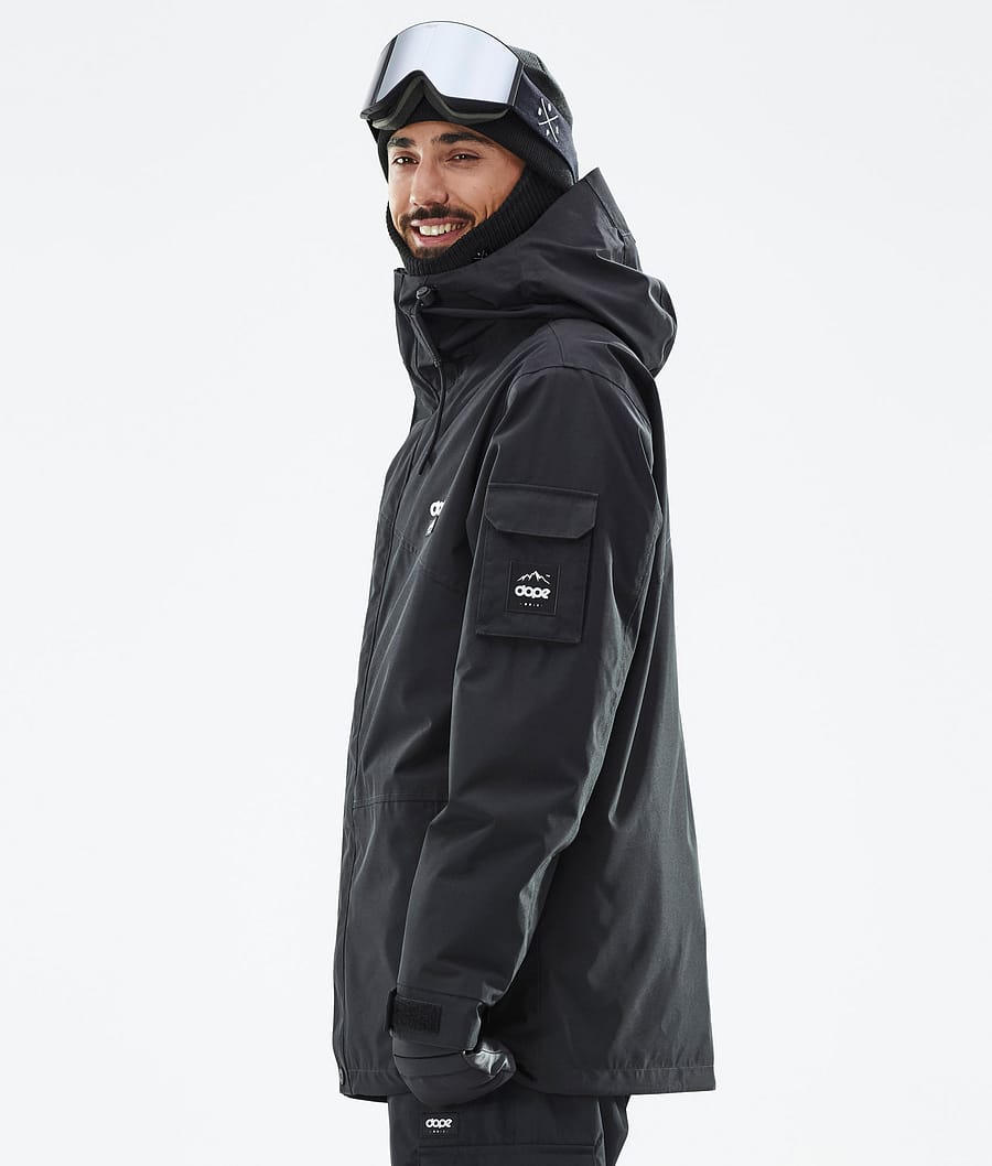 Dope Adept Snowboardjacke Herren Schwarz | QW7368524