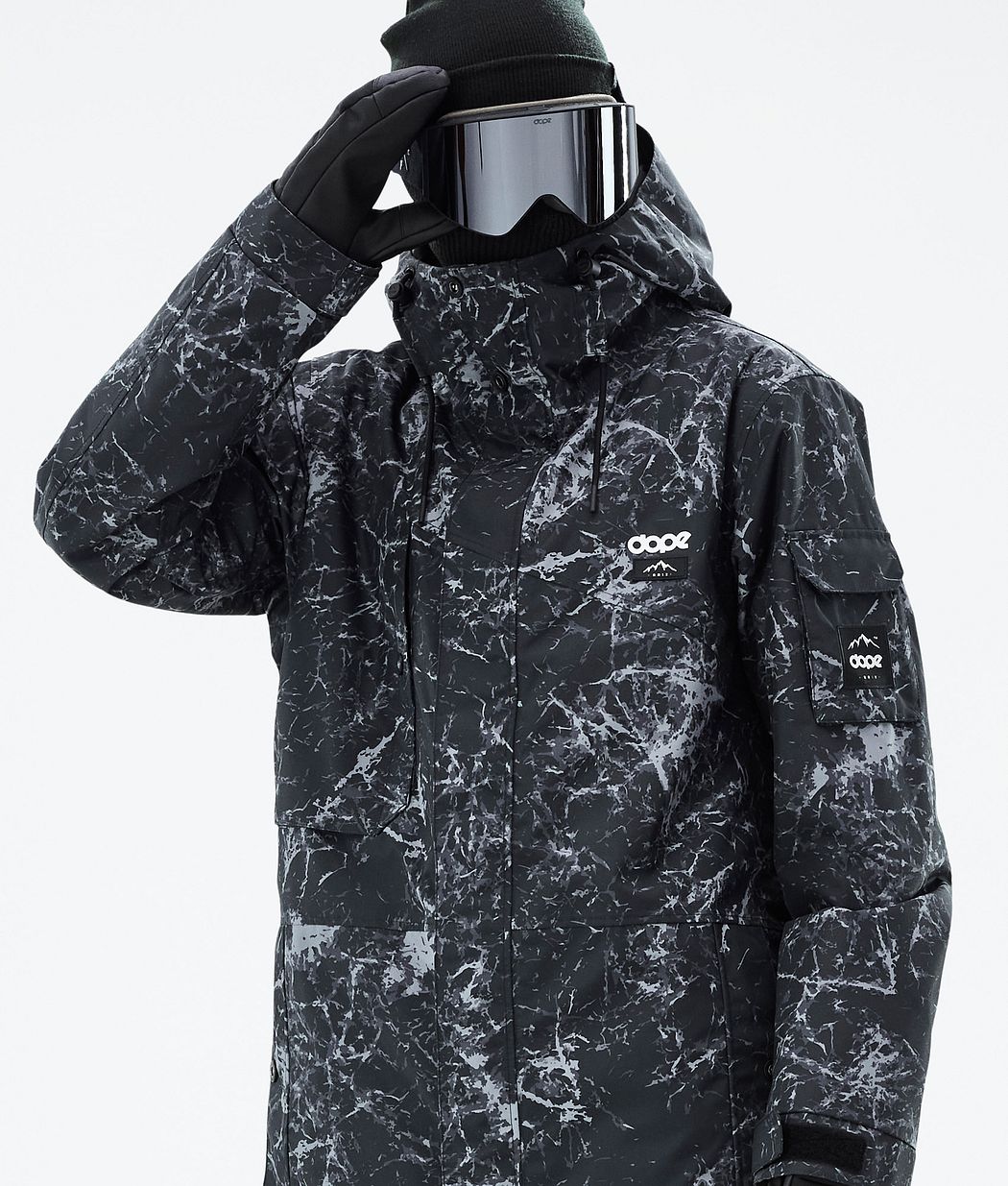 Dope Adept Snowboardjacke Herren Schwarz | XP9234061