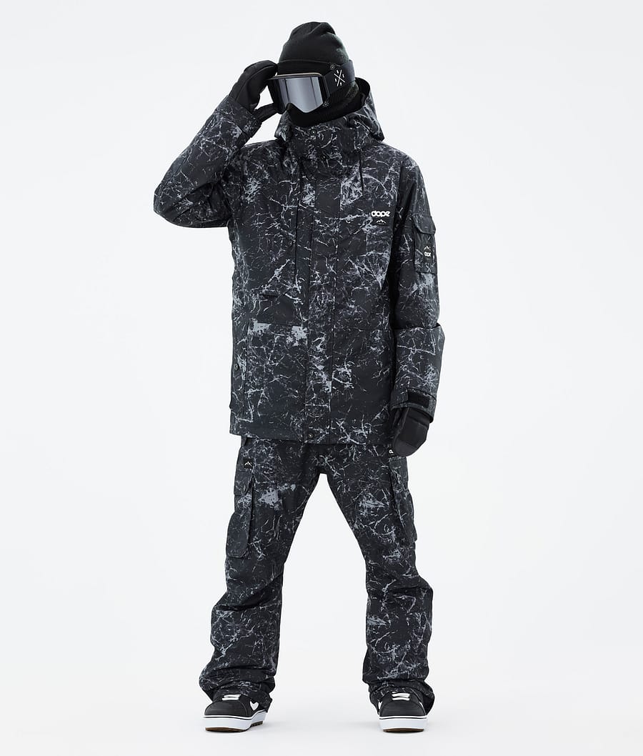 Dope Adept Snowboardjacke Herren Schwarz | XP9234061