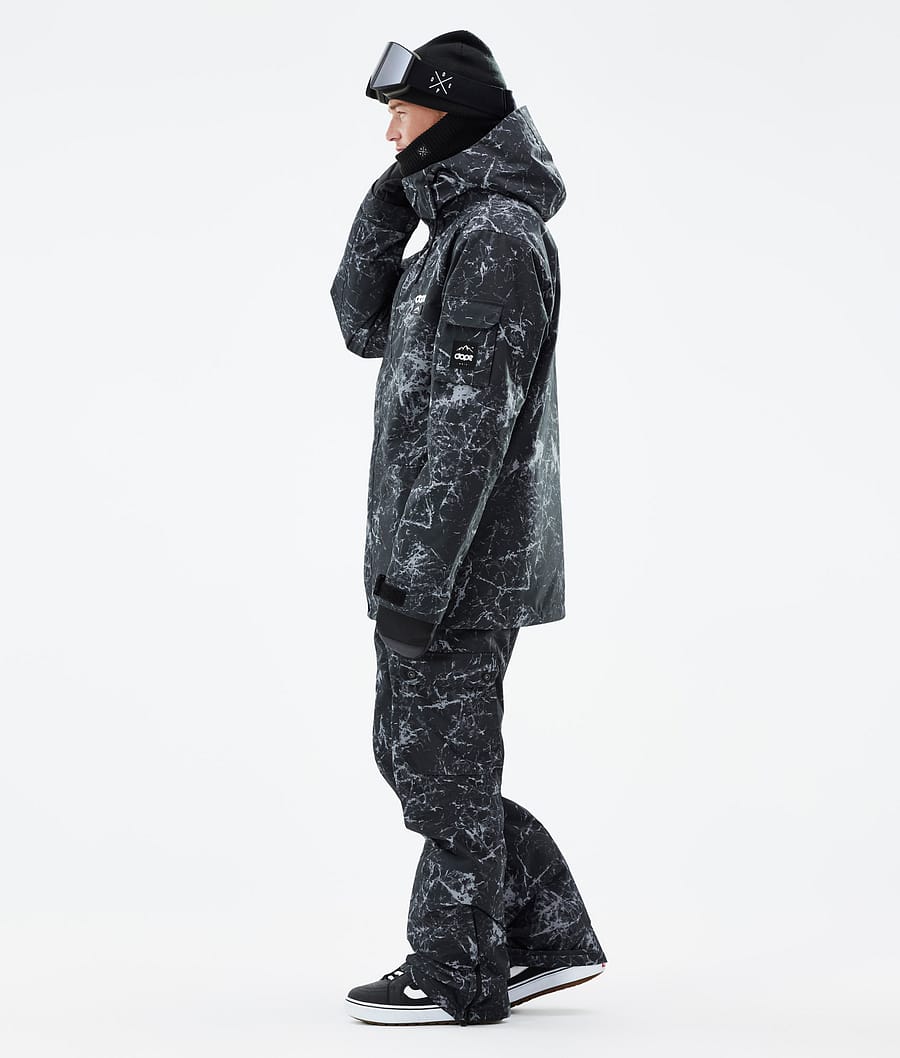 Dope Adept Snowboardjacke Herren Schwarz | XP9234061