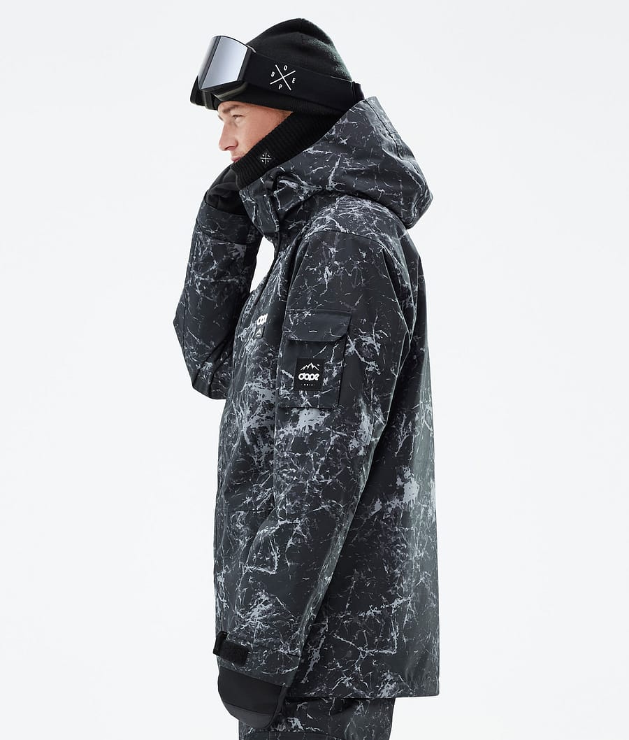 Dope Adept Snowboardjacke Herren Schwarz | XP9234061