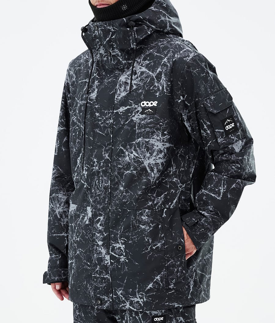 Dope Adept Snowboardjacke Herren Schwarz | XP9234061
