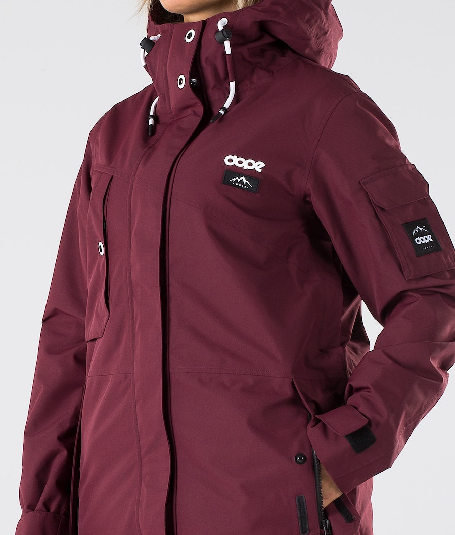 Dope Adept W 2019 Snowboardjacke Damen Bordeaux | UB4215897