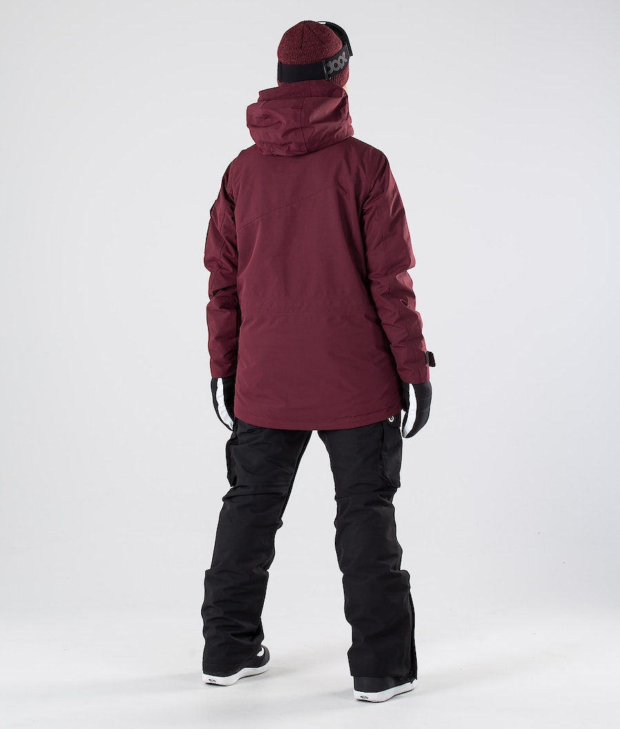 Dope Adept W 2019 Snowboardjacke Damen Bordeaux | UB4215897