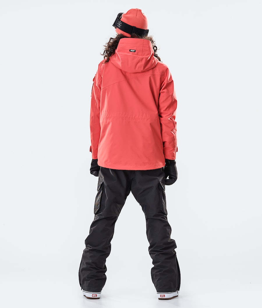 Dope Adept W 2020 Snowboardjacke Damen Koralle | HI6345970