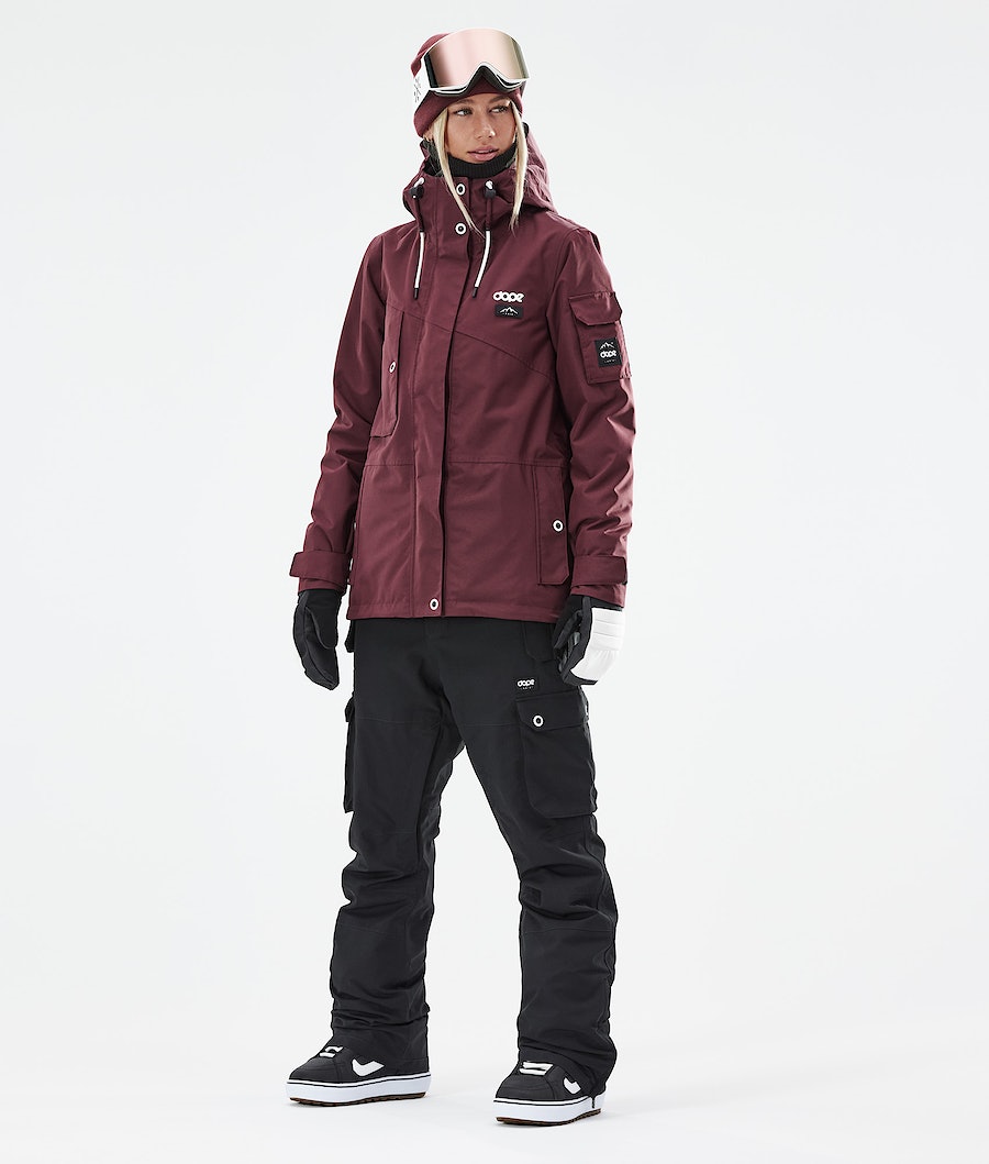 Dope Adept W 2021 Snowboardjacke Damen Bordeaux | PV9631475