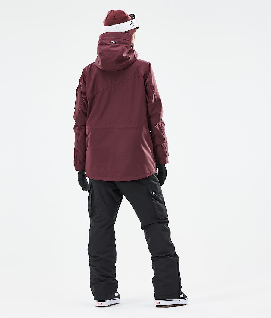 Dope Adept W 2021 Snowboardjacke Damen Bordeaux | PV9631475