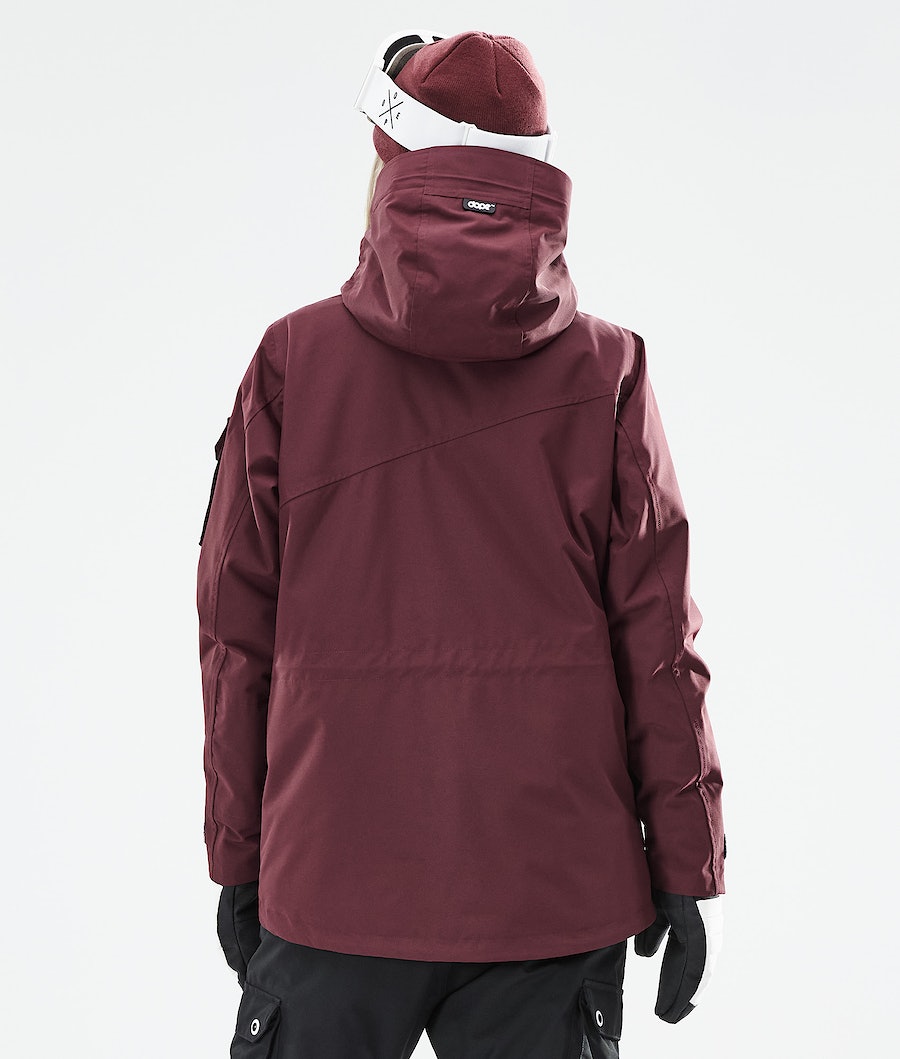 Dope Adept W 2021 Snowboardjacke Damen Bordeaux | PV9631475