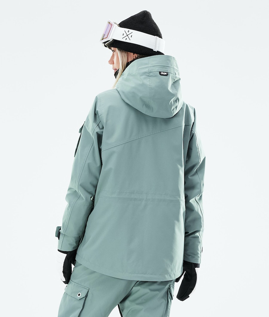 Dope Adept W 2021 Snowboardjacke Damen Grün | LP5341290