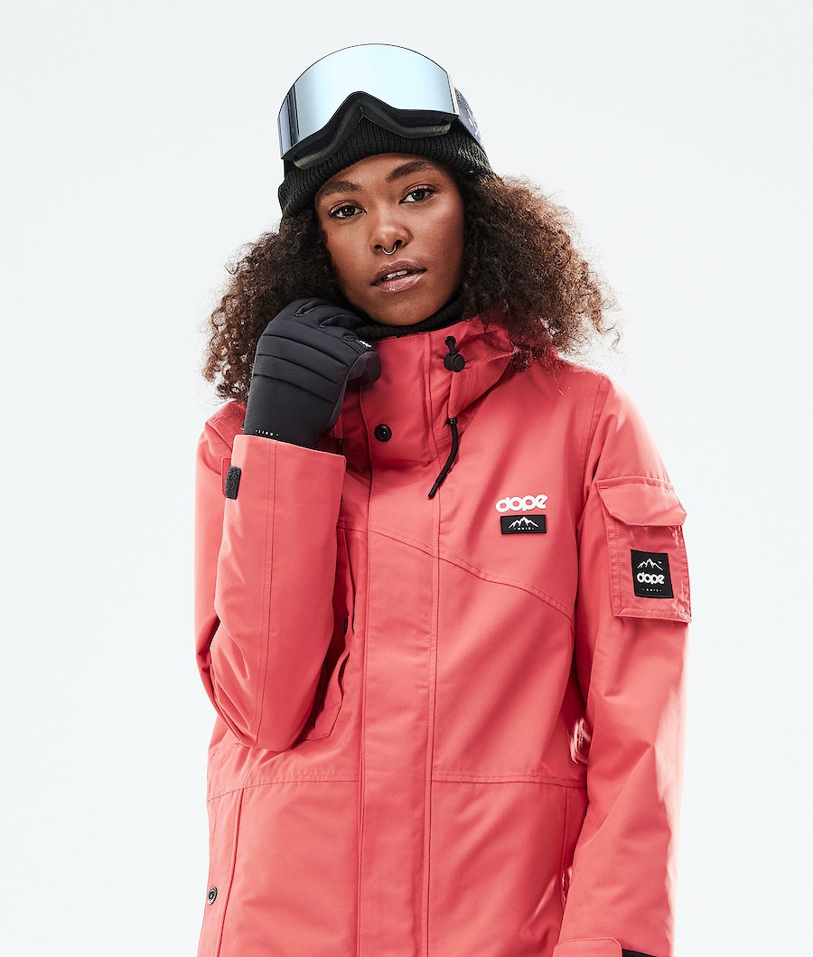 Dope Adept W 2021 Snowboardjacke Damen Koralle | WV6219385