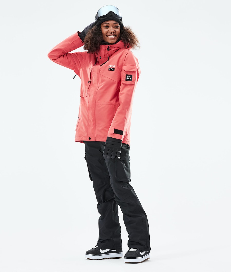 Dope Adept W 2021 Snowboardjacke Damen Koralle | WV6219385