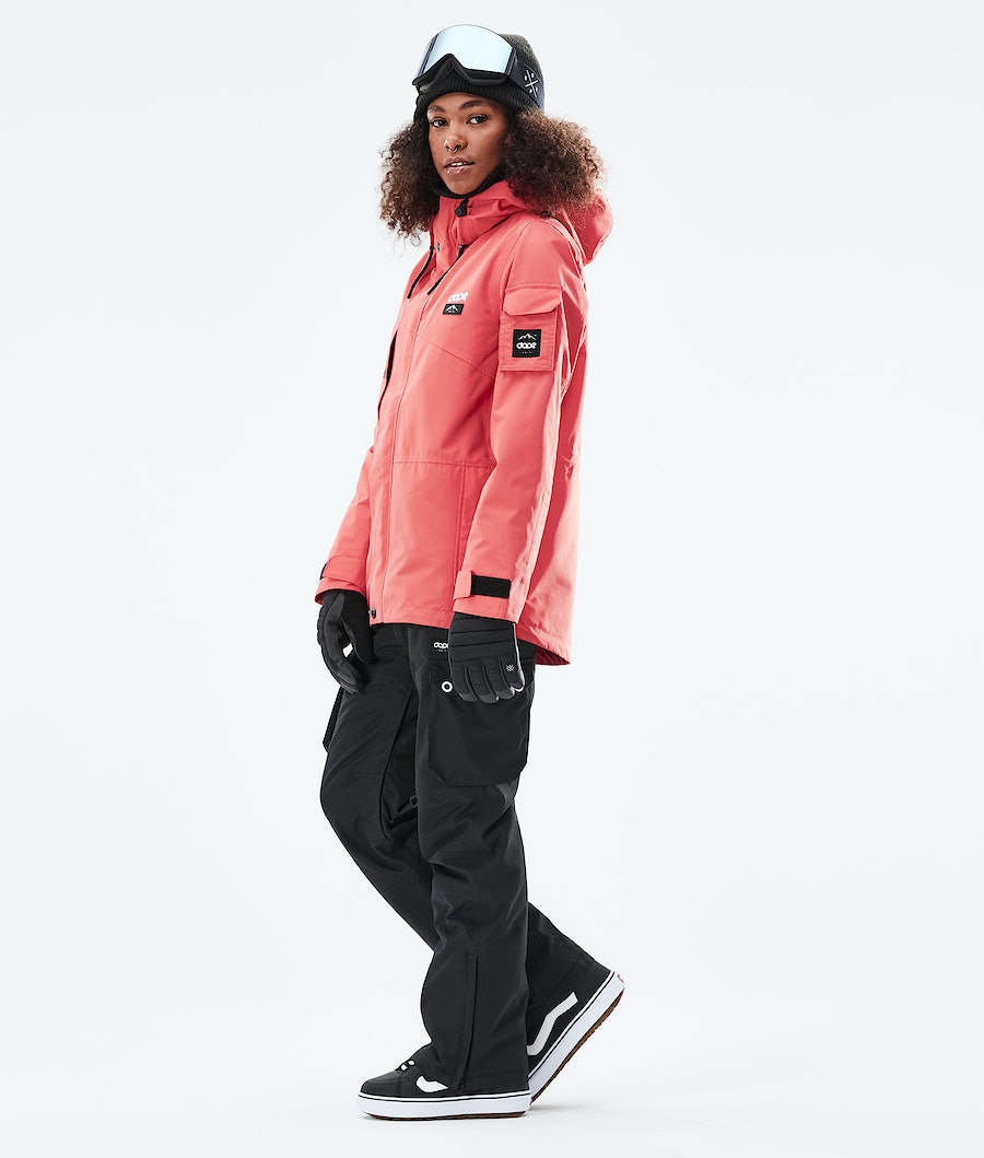 Dope Adept W 2021 Snowboardjacke Damen Koralle | WV6219385