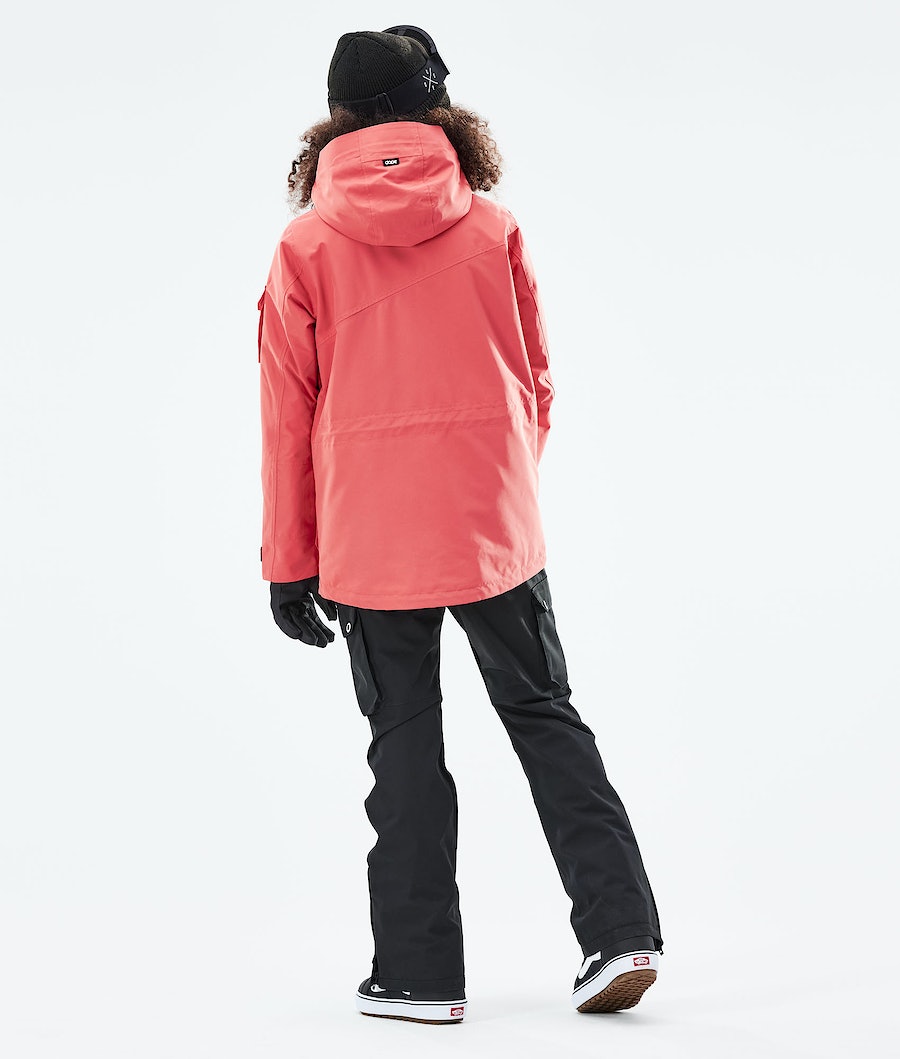 Dope Adept W 2021 Snowboardjacke Damen Koralle | WV6219385