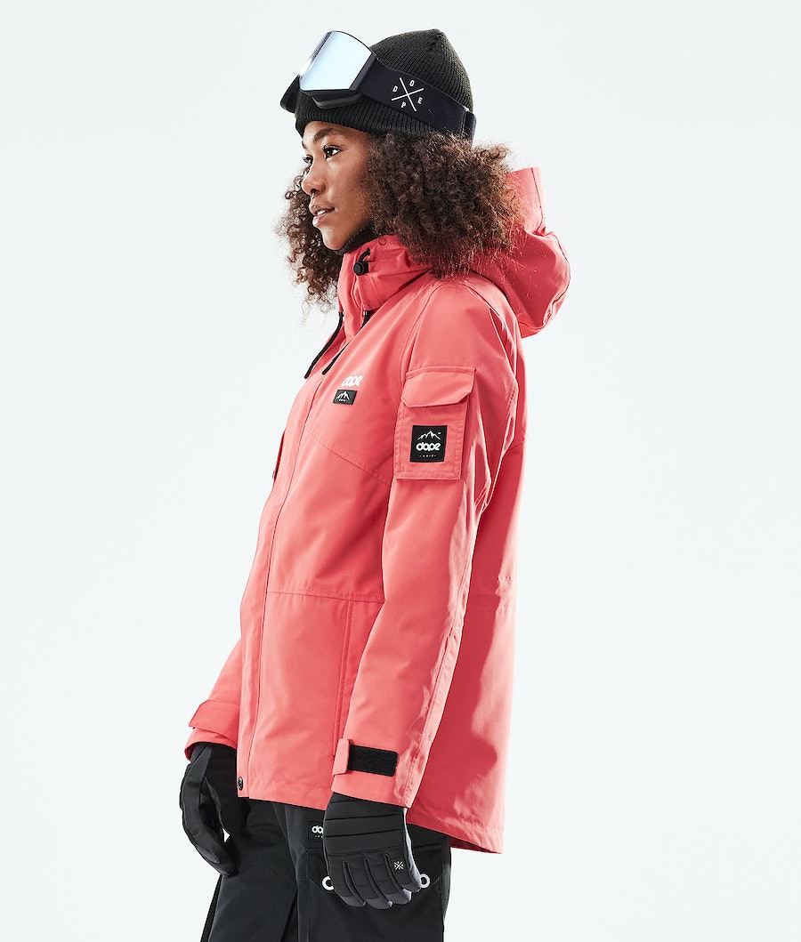 Dope Adept W 2021 Snowboardjacke Damen Koralle | WV6219385