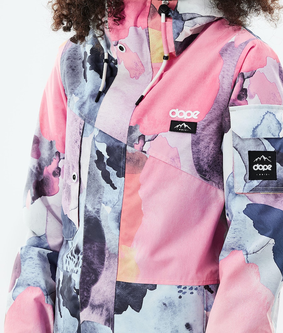 Dope Adept W 2021 Snowboardjacke Damen Mehrfarbig Rosa | GI1024986