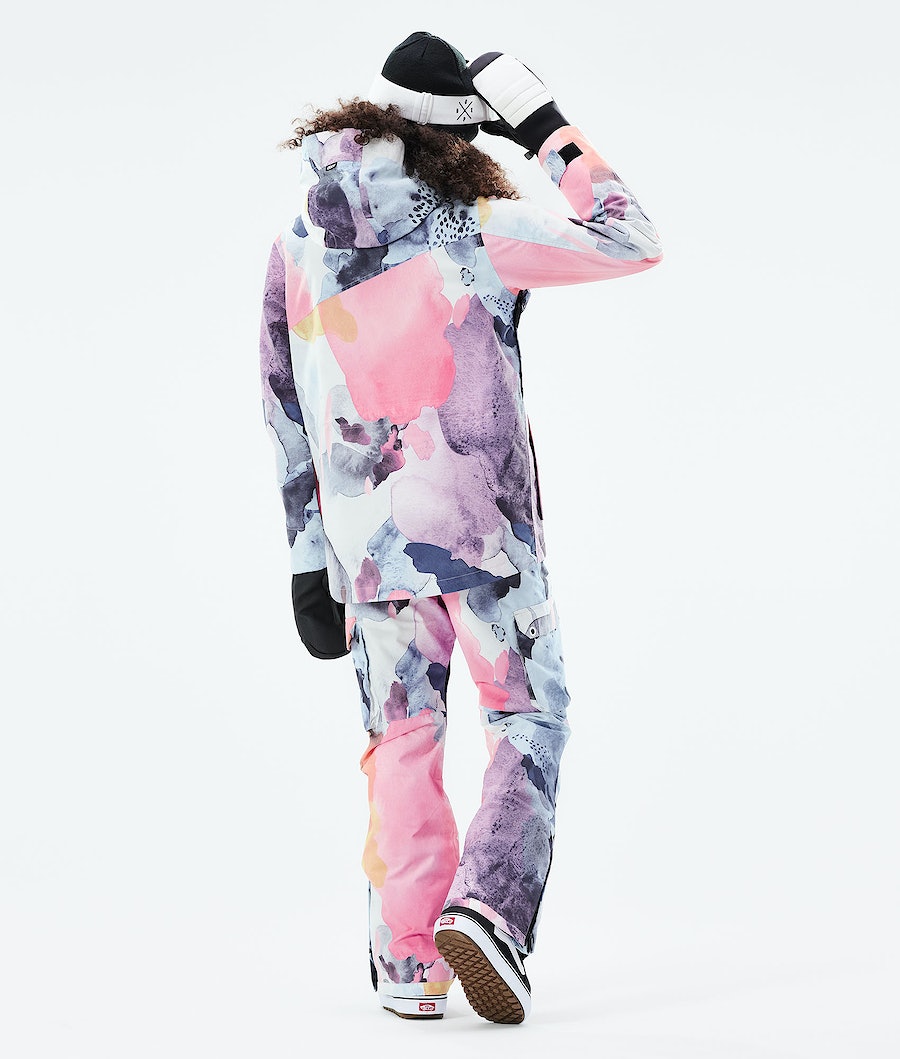 Dope Adept W 2021 Snowboardjacke Damen Mehrfarbig Rosa | GI1024986