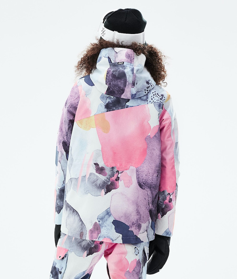 Dope Adept W 2021 Snowboardjacke Damen Mehrfarbig Rosa | GI1024986
