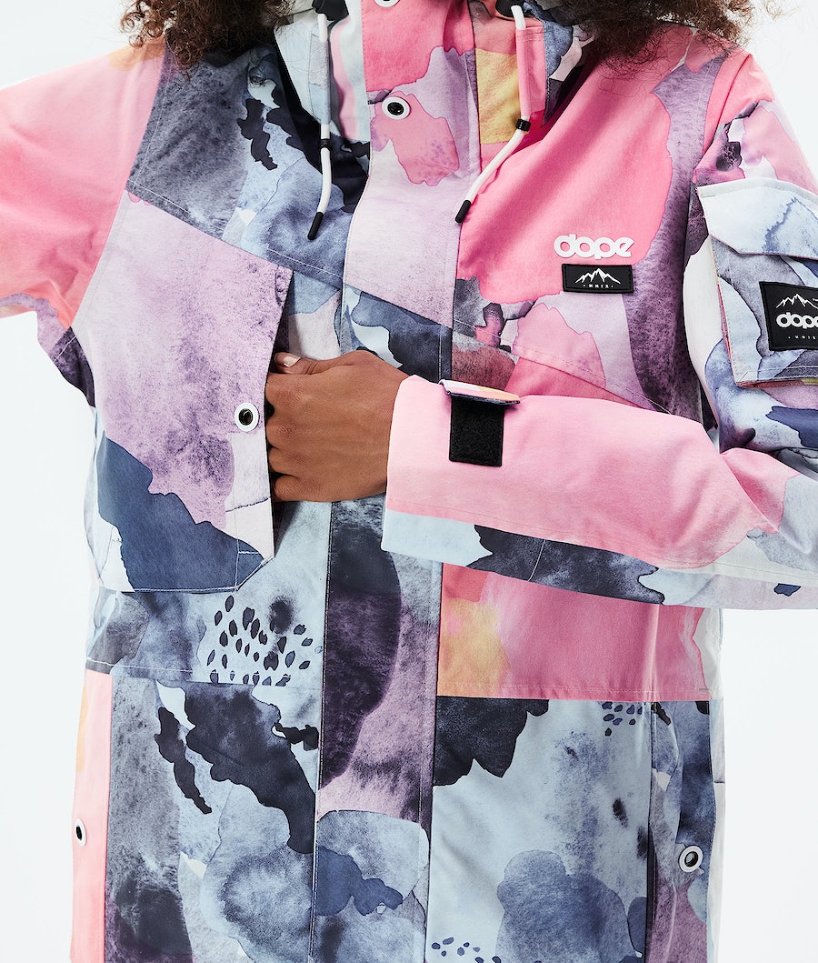 Dope Adept W 2021 Snowboardjacke Damen Mehrfarbig Rosa | GI1024986