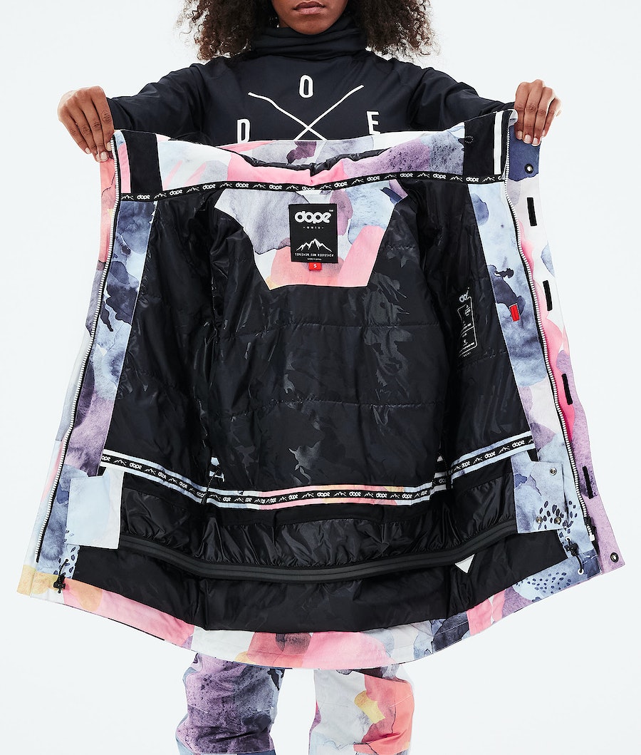 Dope Adept W 2021 Snowboardjacke Damen Mehrfarbig Rosa | GI1024986