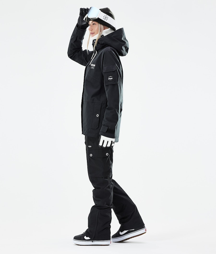 Dope Adept W 2021 Snowboardjacke Damen Schwarz | AF4812935