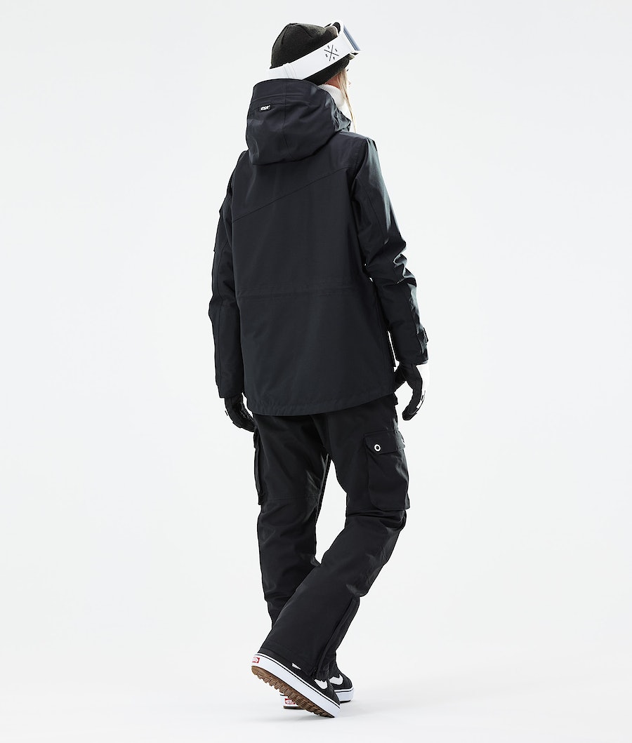 Dope Adept W 2021 Snowboardjacke Damen Schwarz | AF4812935