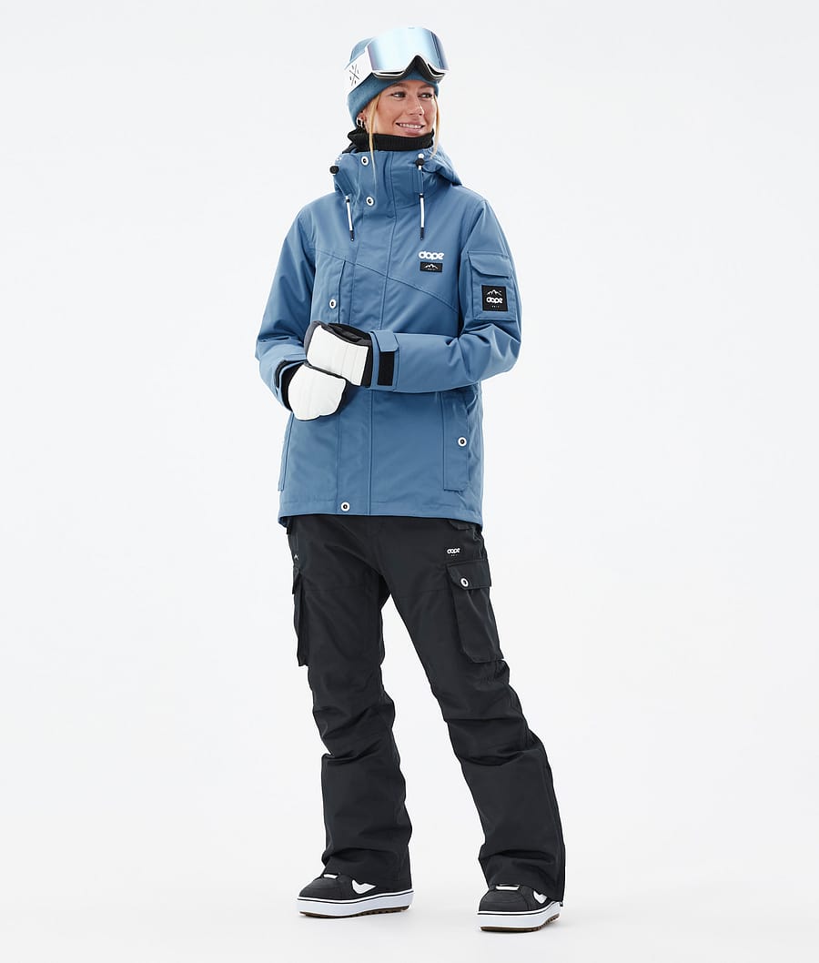 Dope Adept W Snowboardjacke Damen Blau Grau | TC3527094