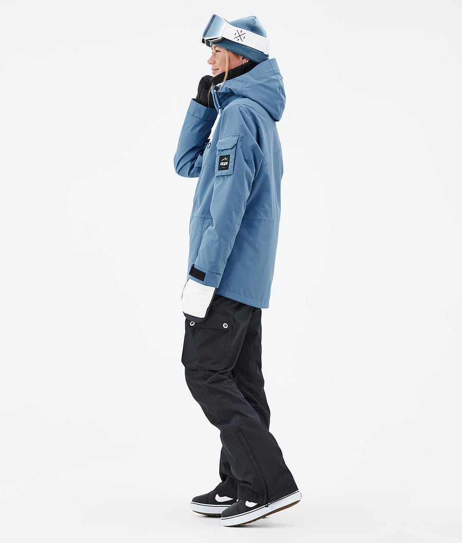 Dope Adept W Snowboardjacke Damen Blau Grau | TC3527094