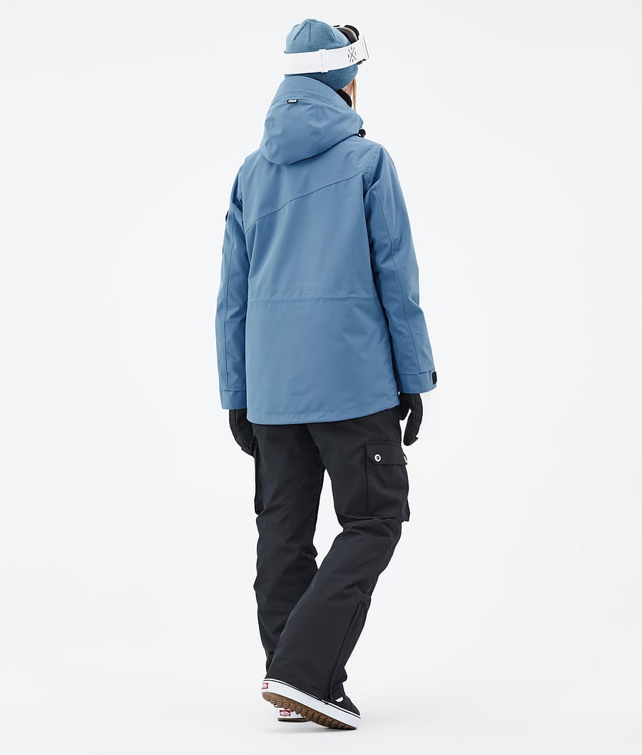 Dope Adept W Snowboardjacke Damen Blau Grau | TC3527094