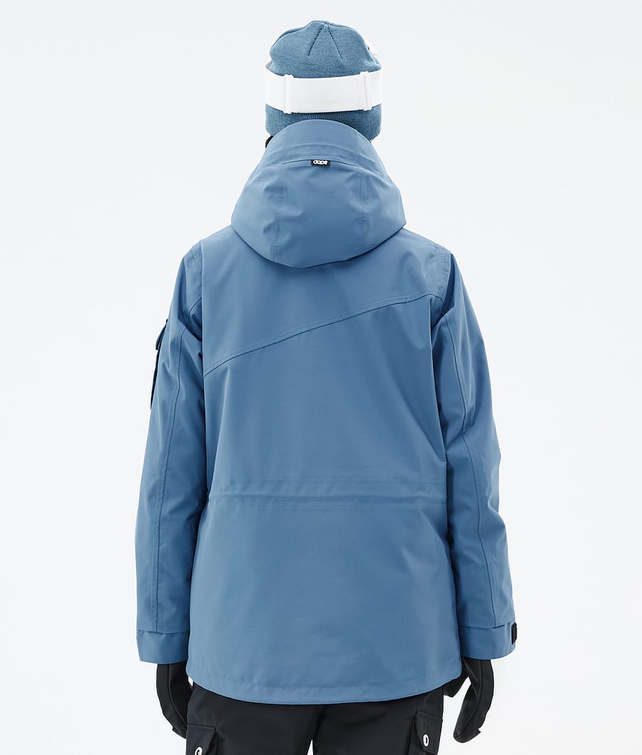 Dope Adept W Snowboardjacke Damen Blau Grau | TC3527094