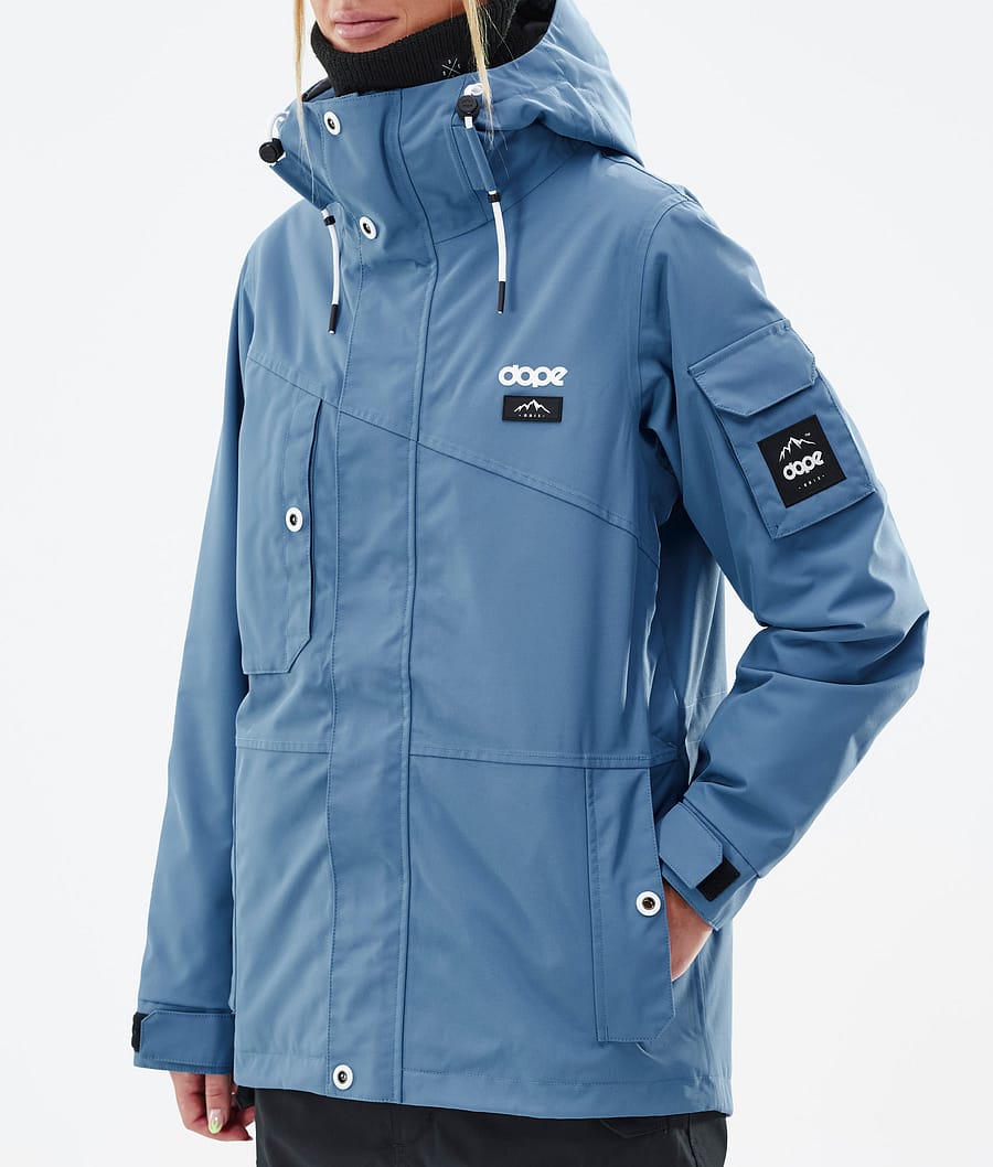 Dope Adept W Snowboardjacke Damen Blau Grau | TC3527094