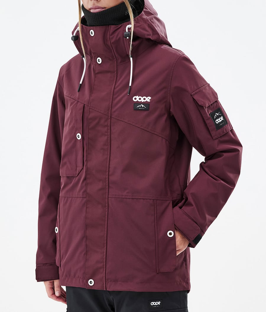 Dope Adept W Snowboardjacke Damen Bordeaux | TE7586934