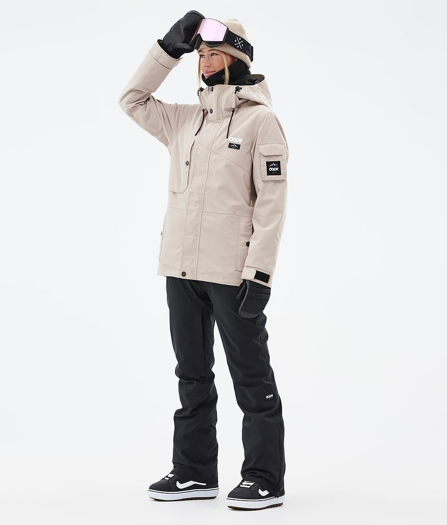 Dope Adept W Snowboardjacke Damen Braun | OI9714638
