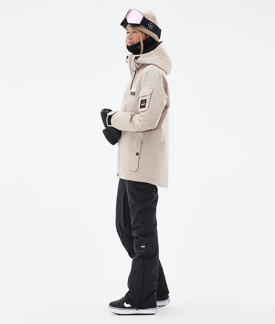 Dope Adept W Snowboardjacke Damen Braun | OI9714638