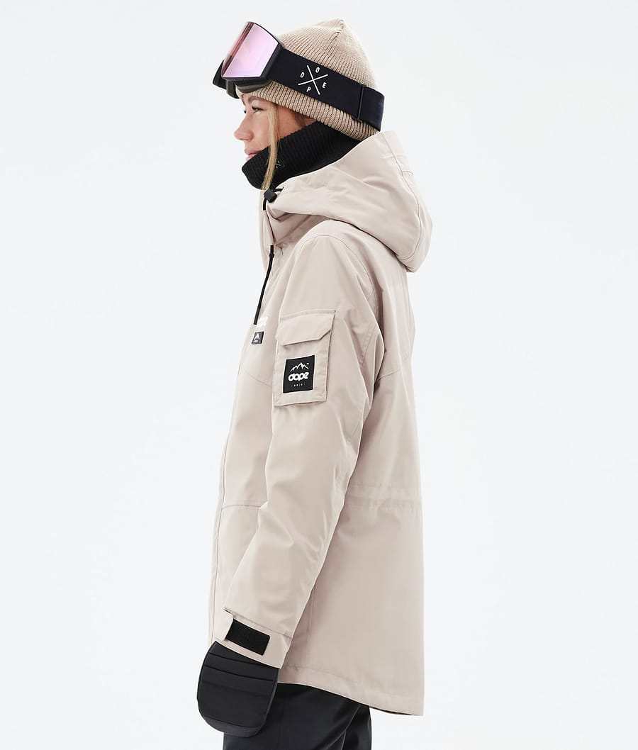 Dope Adept W Snowboardjacke Damen Braun | OI9714638