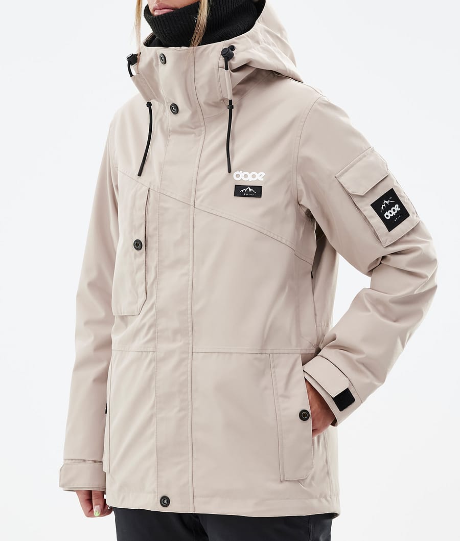 Dope Adept W Snowboardjacke Damen Braun | OI9714638
