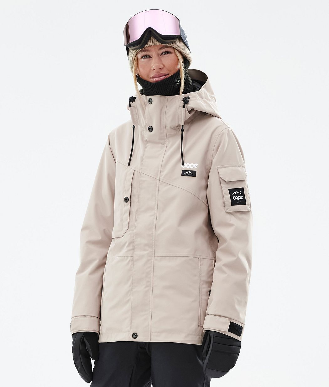 Dope Adept W Snowboardjacke Damen Braun | OI9714638