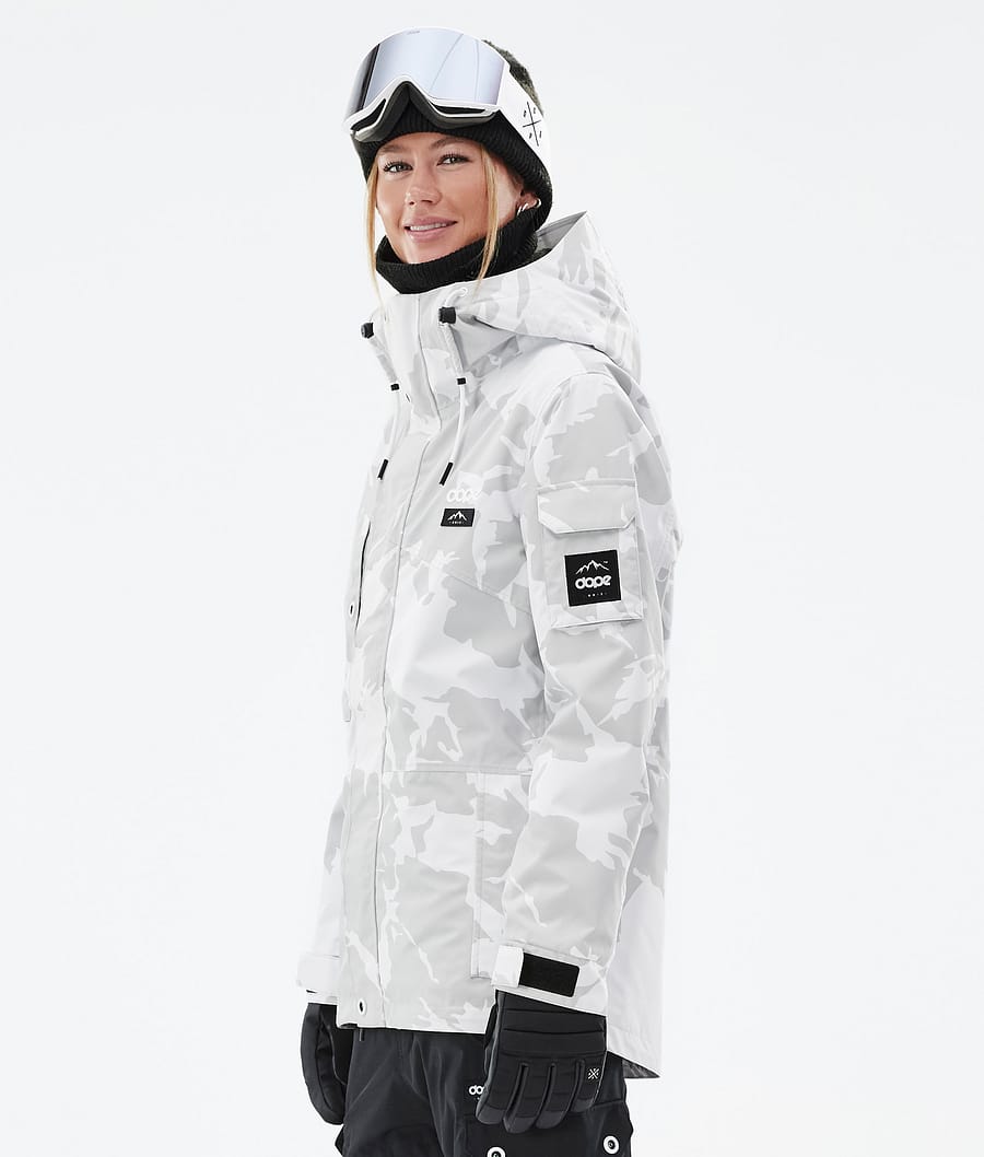 Dope Adept W Snowboardjacke Damen Grau Camouflage | AK3704825