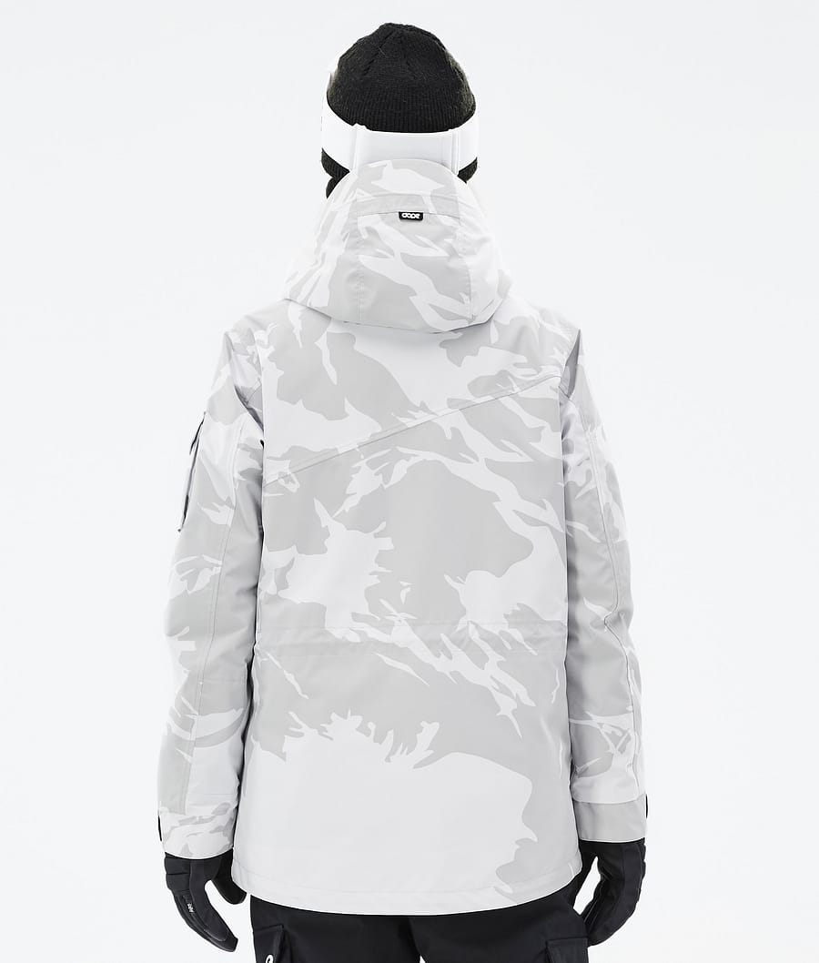 Dope Adept W Snowboardjacke Damen Grau Camouflage | AK3704825