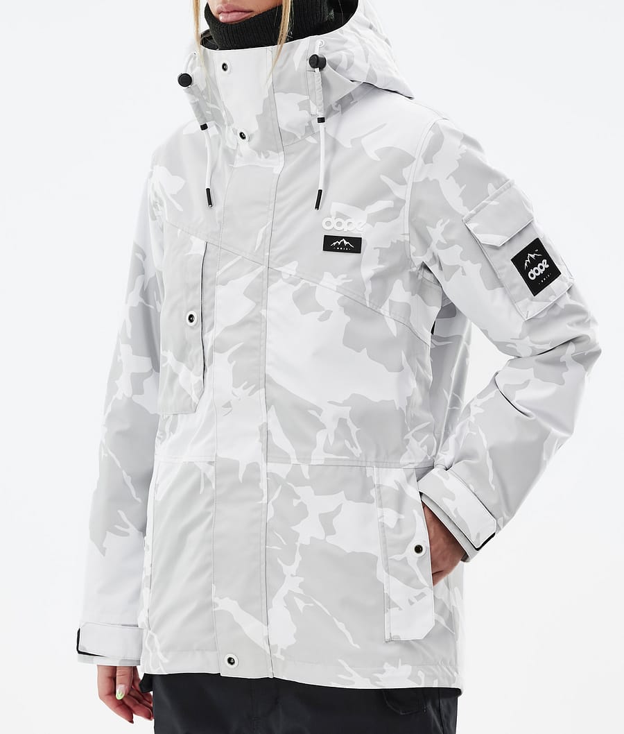 Dope Adept W Snowboardjacke Damen Grau Camouflage | AK3704825