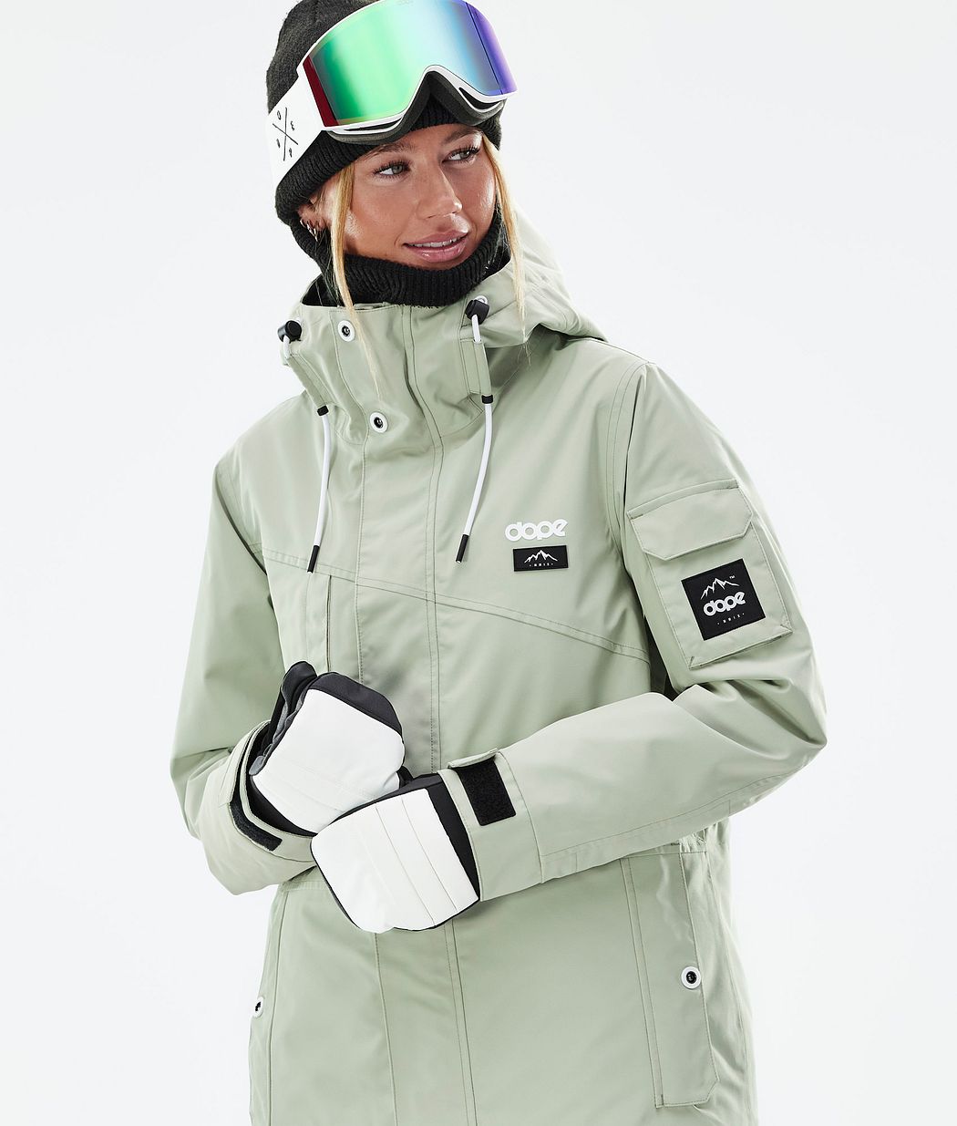 Dope Adept W Snowboardjacke Damen Grün | OH7864125